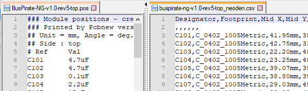 Open the converted file in a text editor to see the changes
